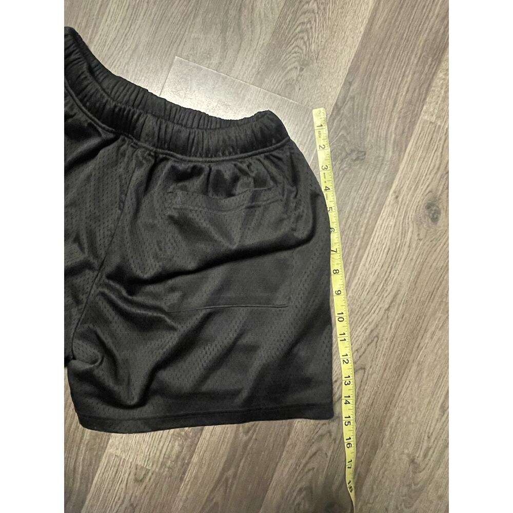 Pacsun Cherry 8 Ball Mesh Shorts Black Womens Size Medium Not Lucky Just Blessed - Picture 5 of 7